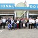 Imagem mostra a equipe da Prefeitura de Itu em frente a Subprefeitura, em edição anterior da Prefeitura no Pira