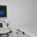 Foto de um aparelho de ultrasonografia