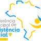 Imagem mostra o desenho do mapa do Brasil em amarelo e azul, com os seguintes dizeres 13ª Conferência Municipal de Assistência Social Itu-SP
