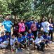 Imagem mostra as crianças recebidas no Bosque Alceu Geribelo para a educação ambiental, marcam as ações educacionais do Dia do Meio Ambiente.