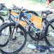 Imagem mostra três bicicletas que fazem parte do evento Pedal na Galileu