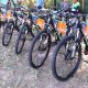 Imagem mostra bicicletas utilizadas de forma gratuita pelos munícipes na ação Pedal na Galileu
