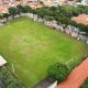 Imagem mostra o campo de futebol Wilson Bellon, local onde serão realizadas as aulas gratuitas da escolinha escolinha de futebol em Itu.