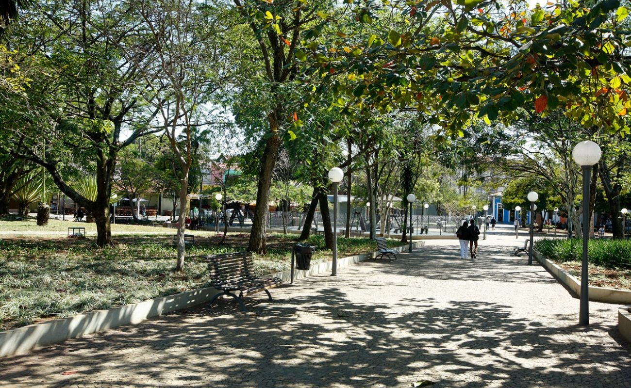 Imagem mostra a Praça do Carmo, local que ocorrerá a ação do Procon em alusão ao Dia do Consumidor