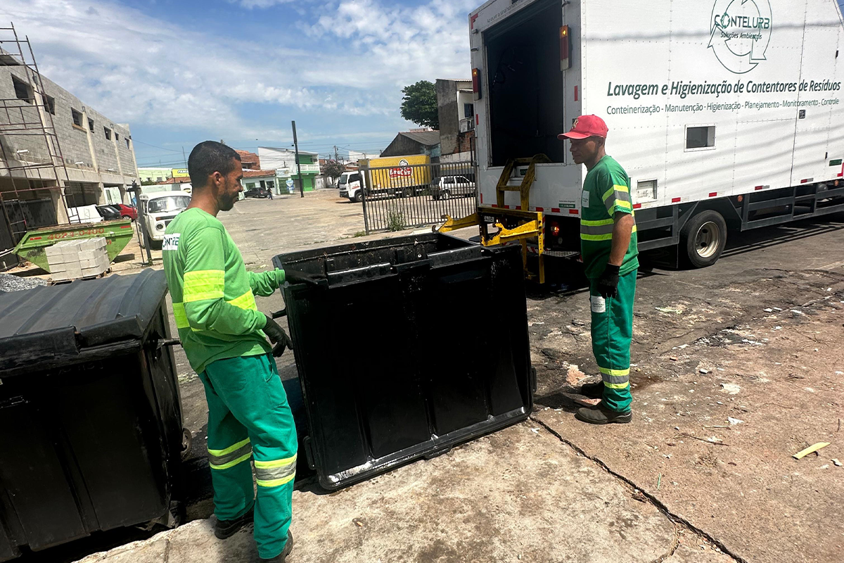 limpeza de container no cidade nova