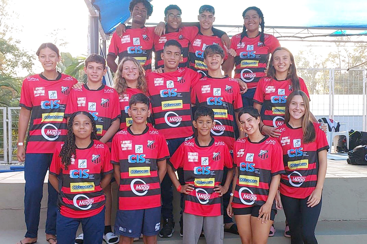 Equipe Natação de Itu em Mogi